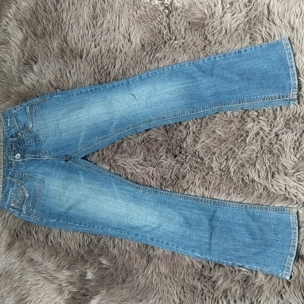 Vintage Mudd Medium Blue Wash Flare Jeans